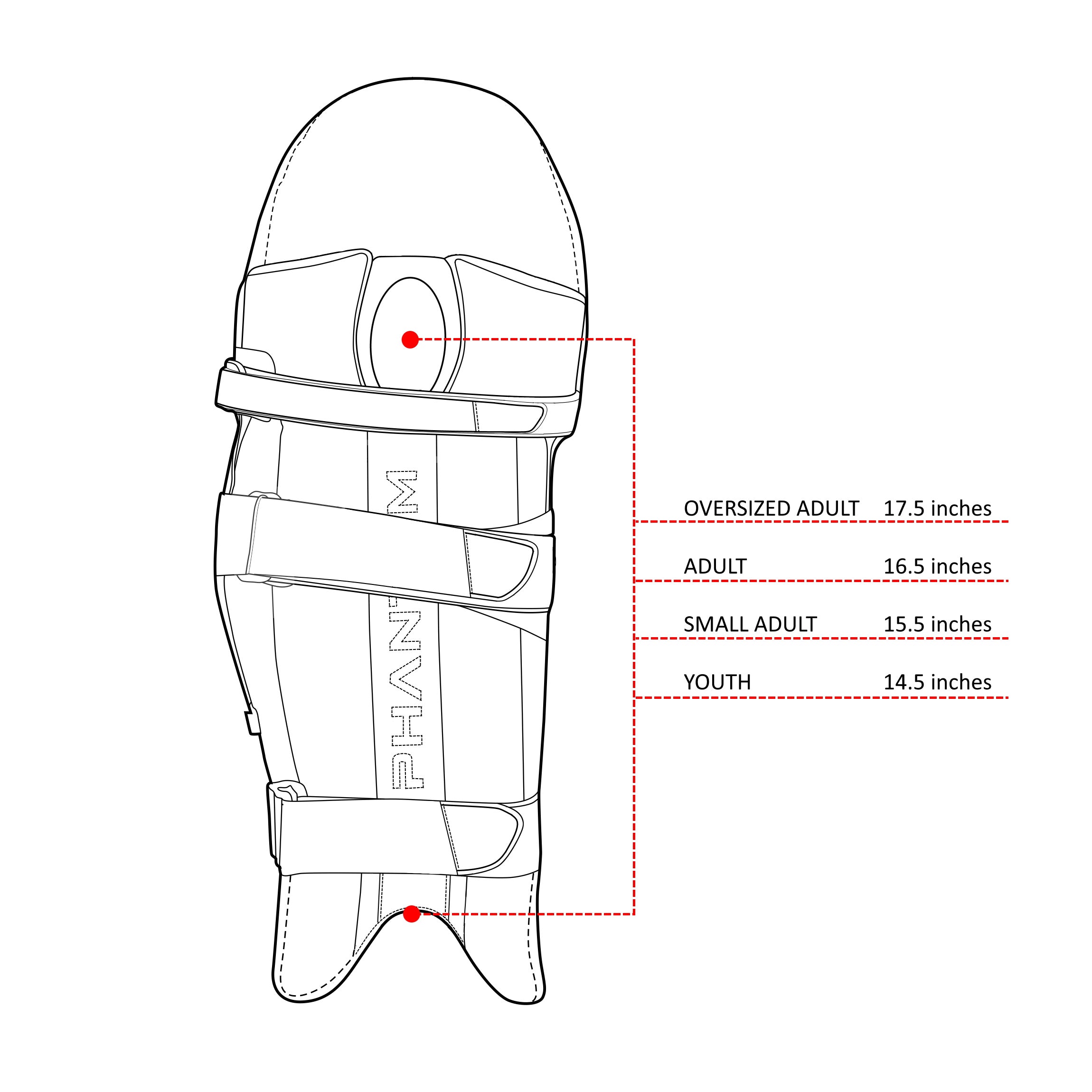 Phantom Limited White - Batting Pads